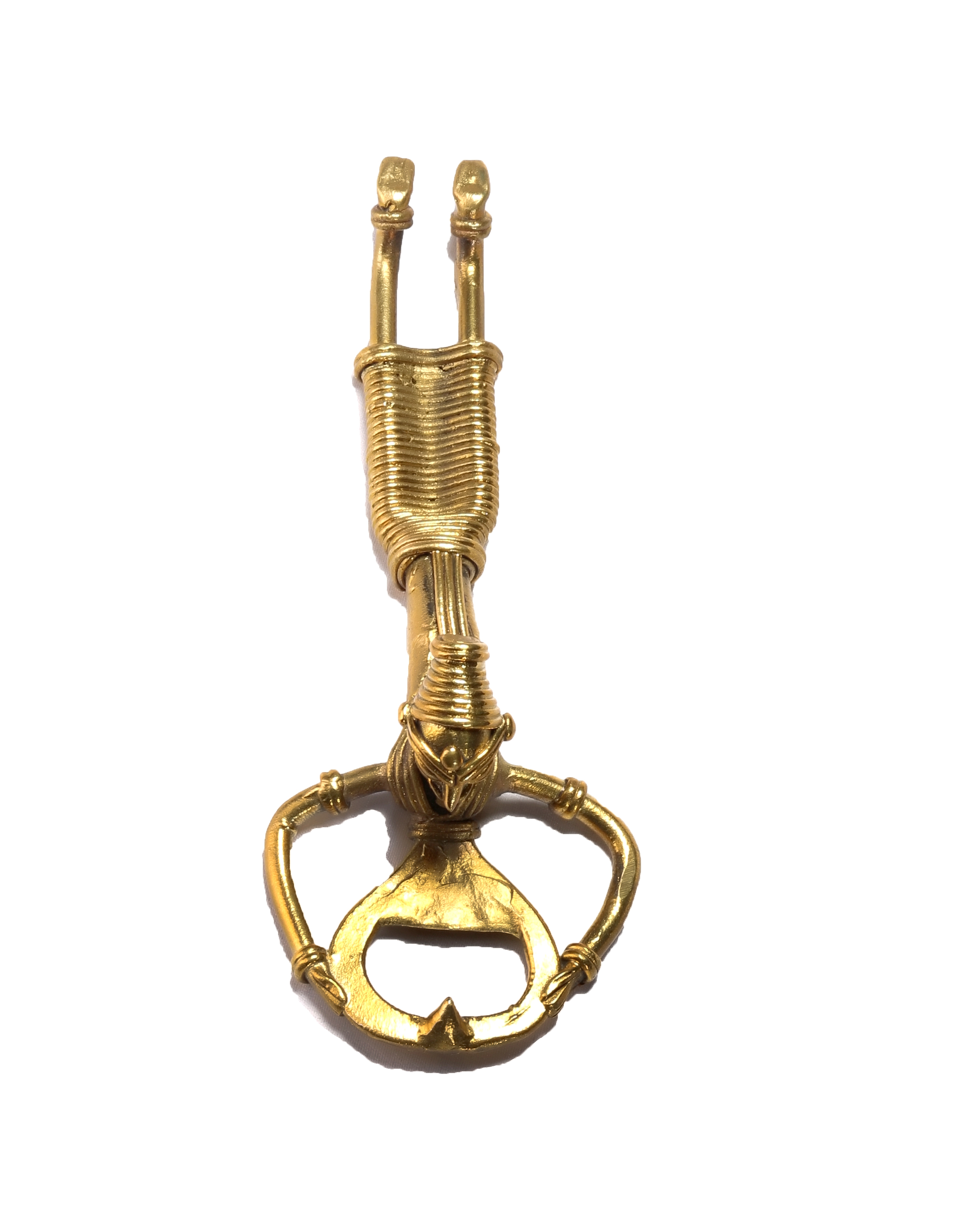 Twaksati Tribal Dokra Bottle opener cum decor